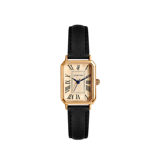 Roman Numeral Watch, Square Ladies Quartz