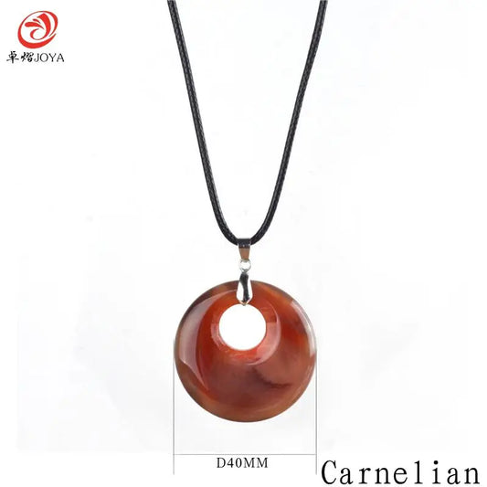 JOYA Classic Chinese Royal Pendant | Natural Stone Necklace