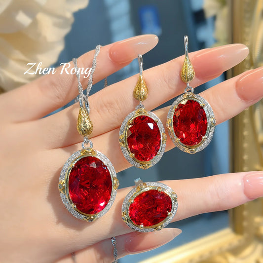 Renaissance Zircon Jewelry Set