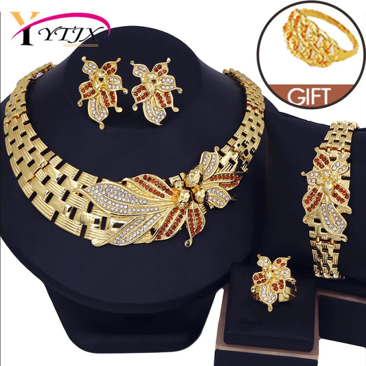 YTJX Wedding Jewelry Set