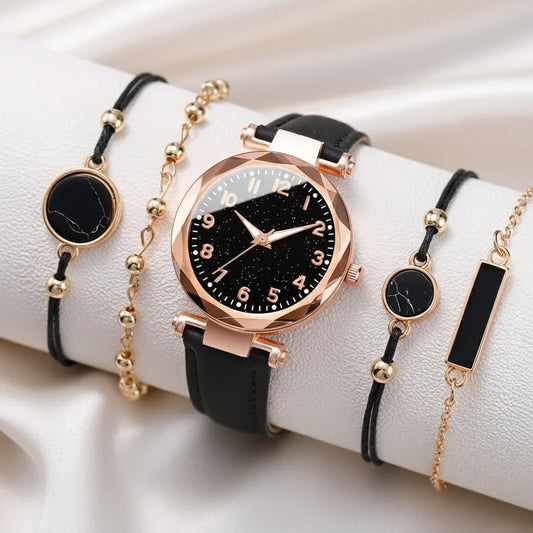 5-piece women's watch set.